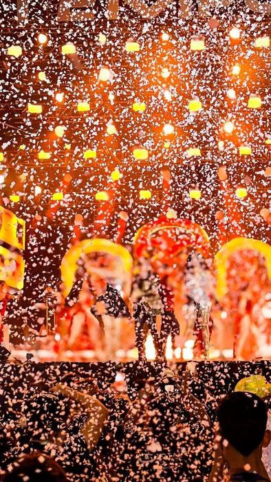 Calcinha Preta em show ao vivo, por Aday Lima