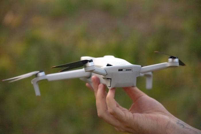 Captação aérea com drone