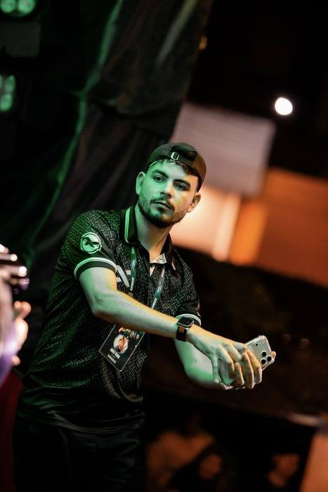 Captação de conteúdo durante o show